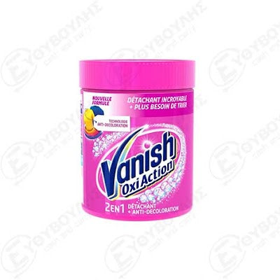 VANISH OXI ACTION ΛΕΥΚΑΝΤΙΚΗ ΣΚΟΝΗ PINK 450g