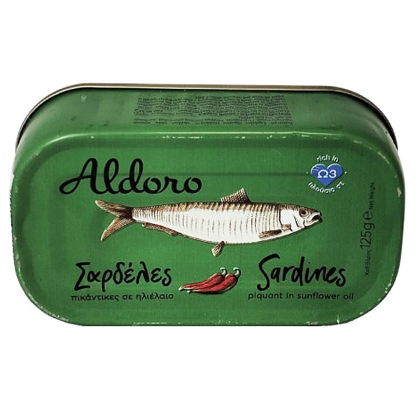 ALDORO ΣΑΡΔΕΛΕΣ 125gr. – (ΠΙΚΑΝΤΙΚΕΣ)