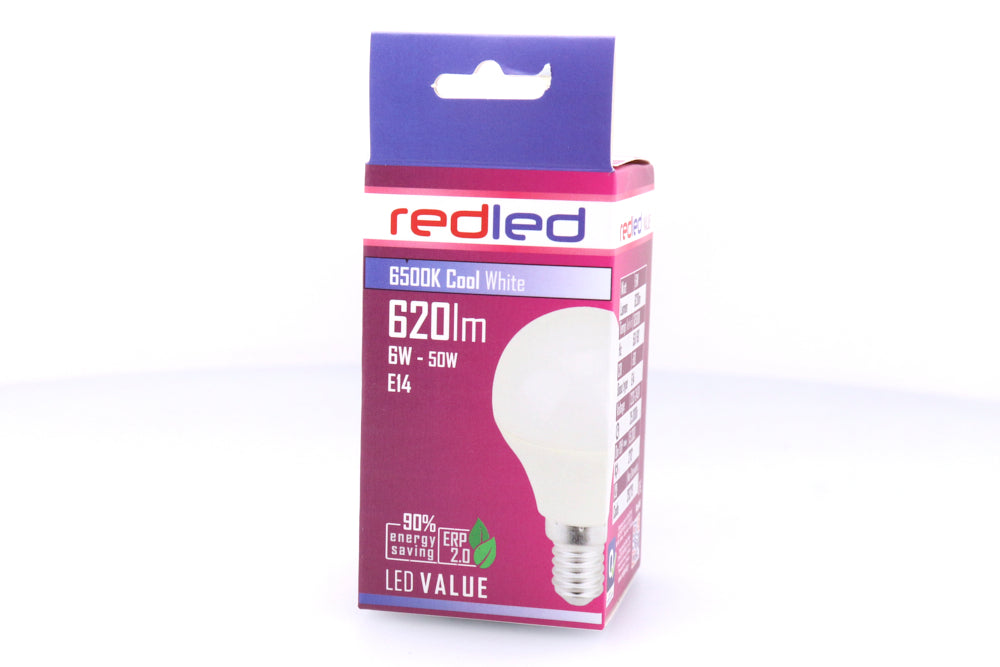 ΣΦΑΙΡΙΚΟ VALUE LED Ε14 6W COOL 2.0