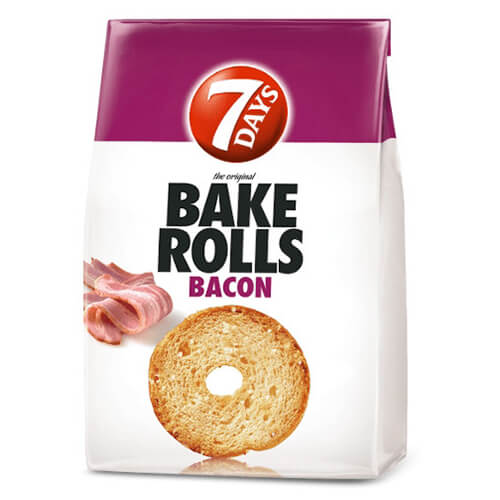 BAKE ROLLS 80gr – (PIZZA - SALT-  BACON )