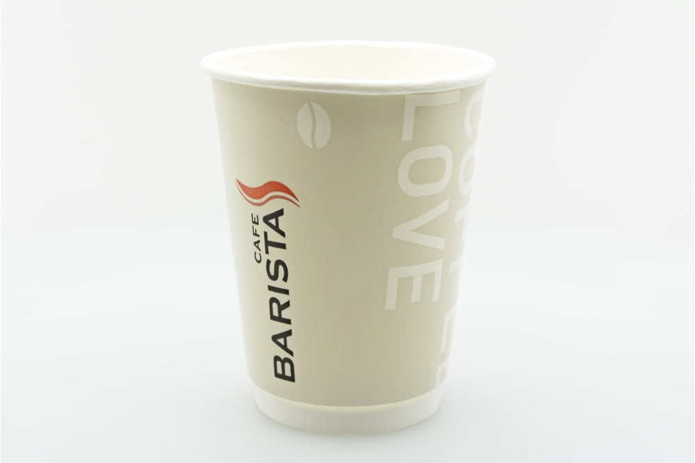 ΠΟΤΗΡΙ ΧΑΡΤΙΝΟ BARISTA (DOUBLE WALL) (12οz-14oz) - (25τεμ.)